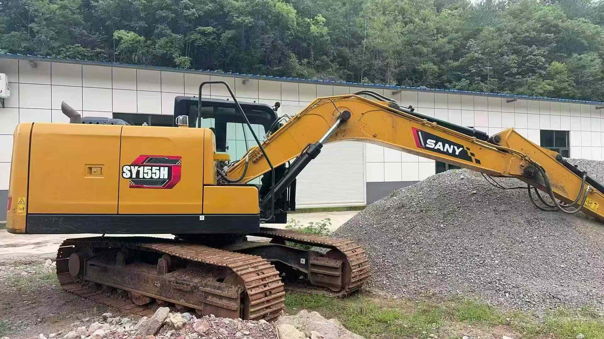 Buy Sany SY155C Used Excavator / 4