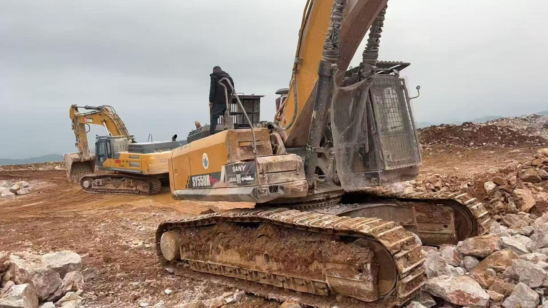 Buy Sany SY485C Used Excavator / 1