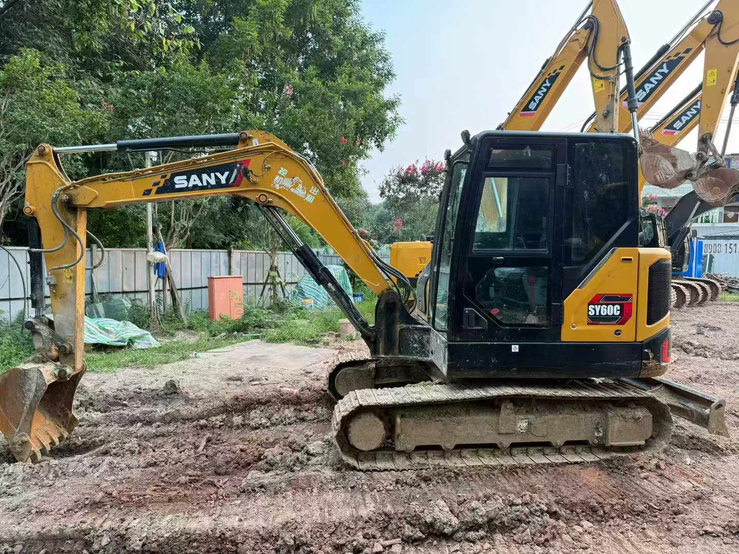 Buy Sany SY60 Used Excavator / 1