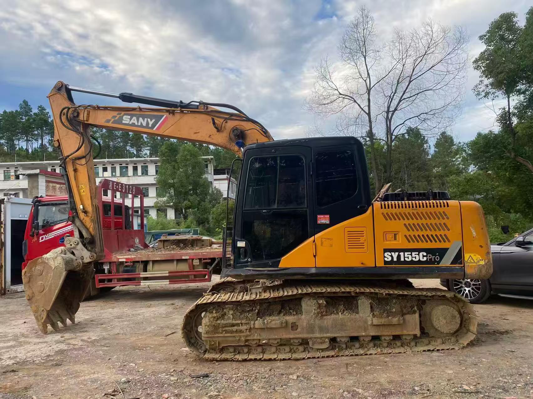 Buy Sany SY155C Used Excavator