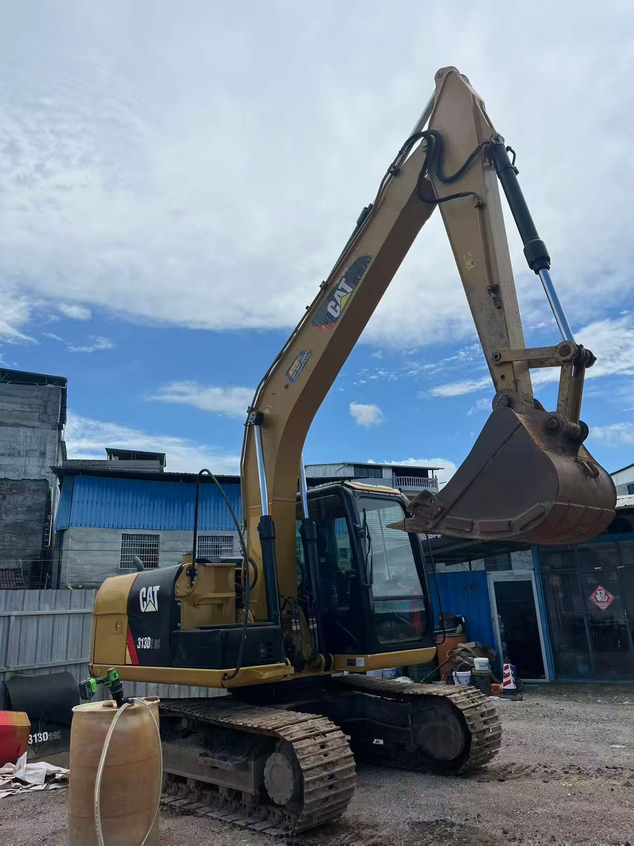 Buy Caterpillar 313D Used Excavator / 7