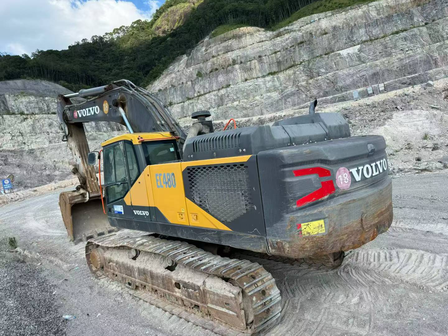 Buy Volvo EC480D Used Excavator