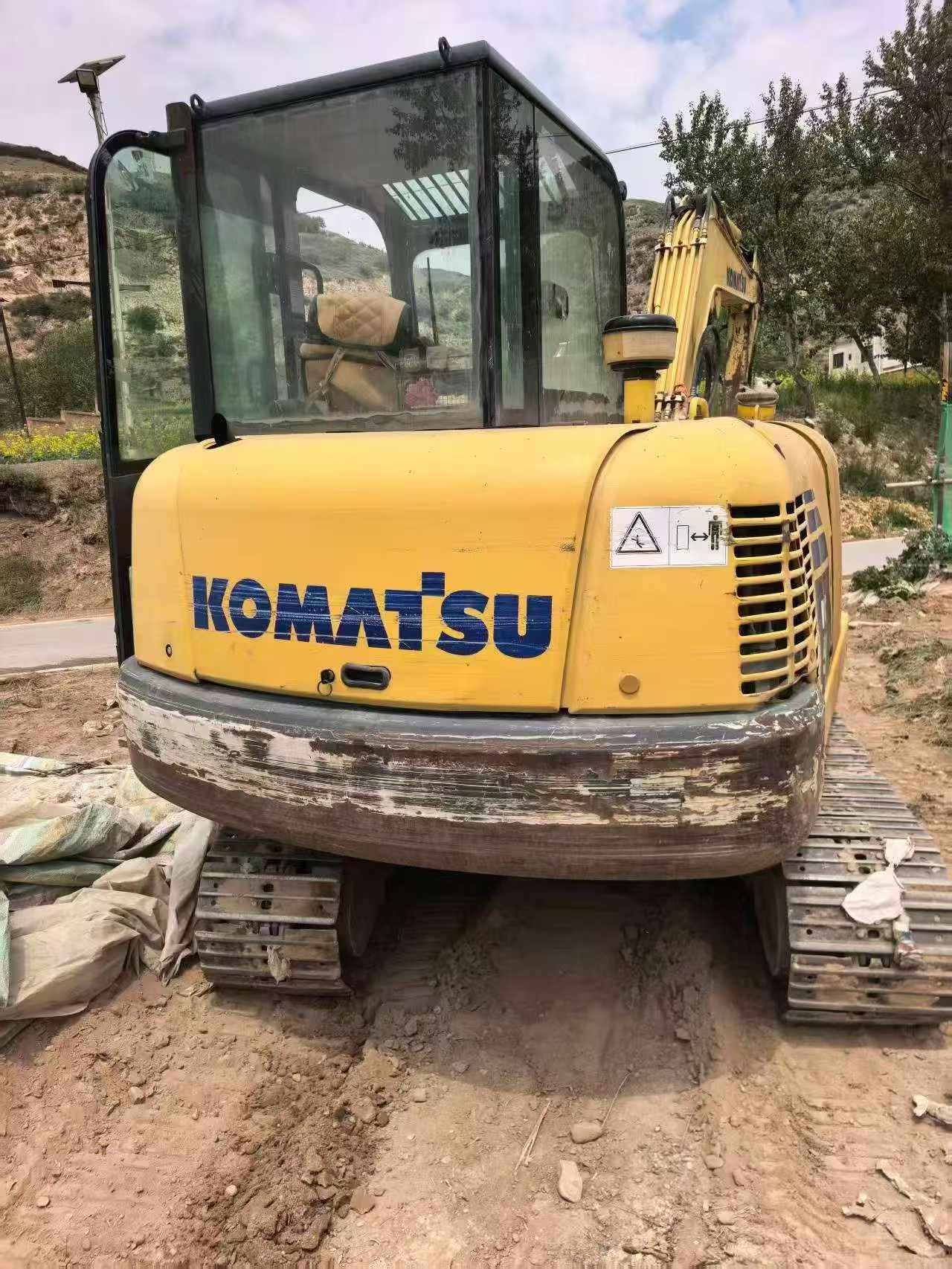 Buy Komatsu PC56-7 Used Excavator / 2