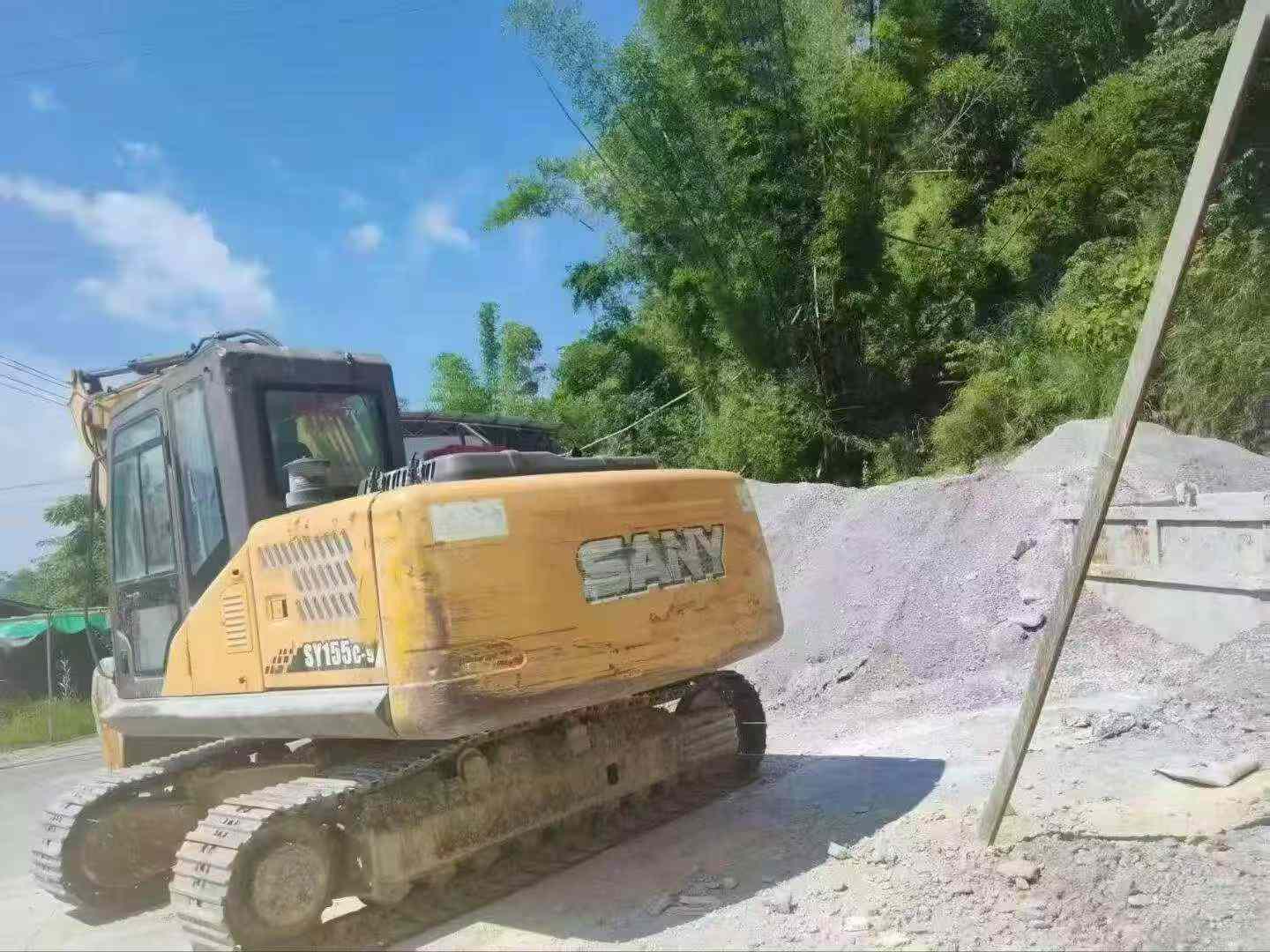 Buy Sany SY155C Used Excavator / 5