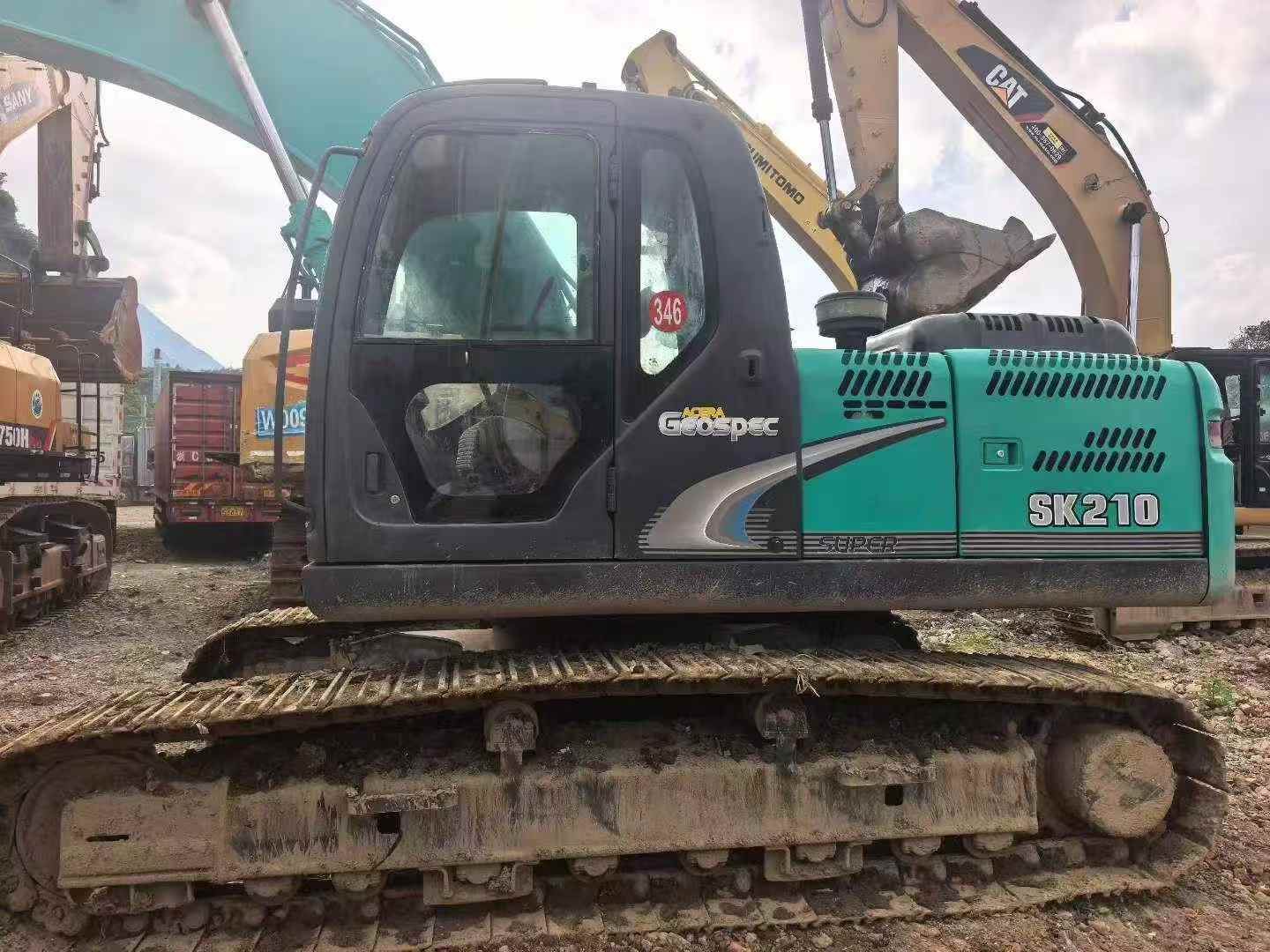 Buy Kobelco SK210 Used Excavator / 8