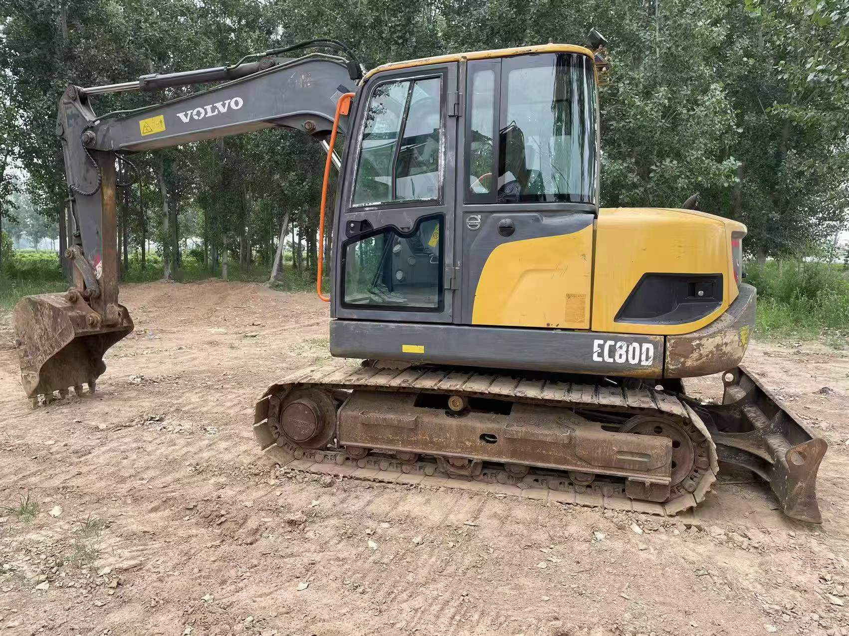 Buy Volvo EC80D Used Excavator / 3