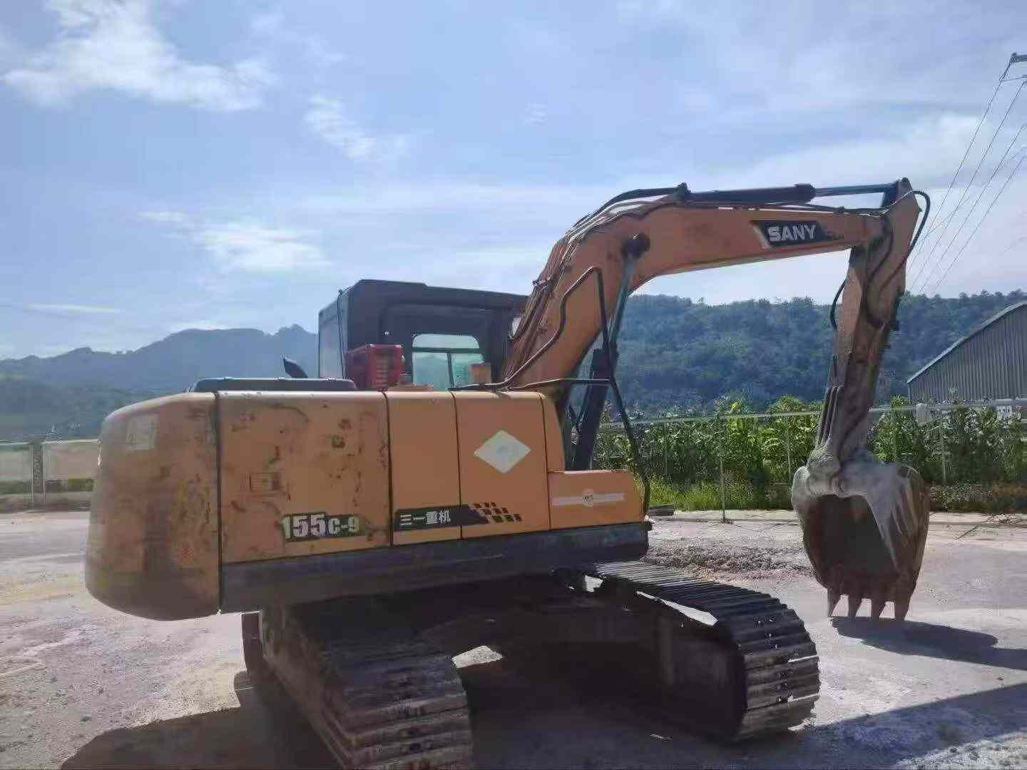 Buy Sany SY155C Used Excavator / 1