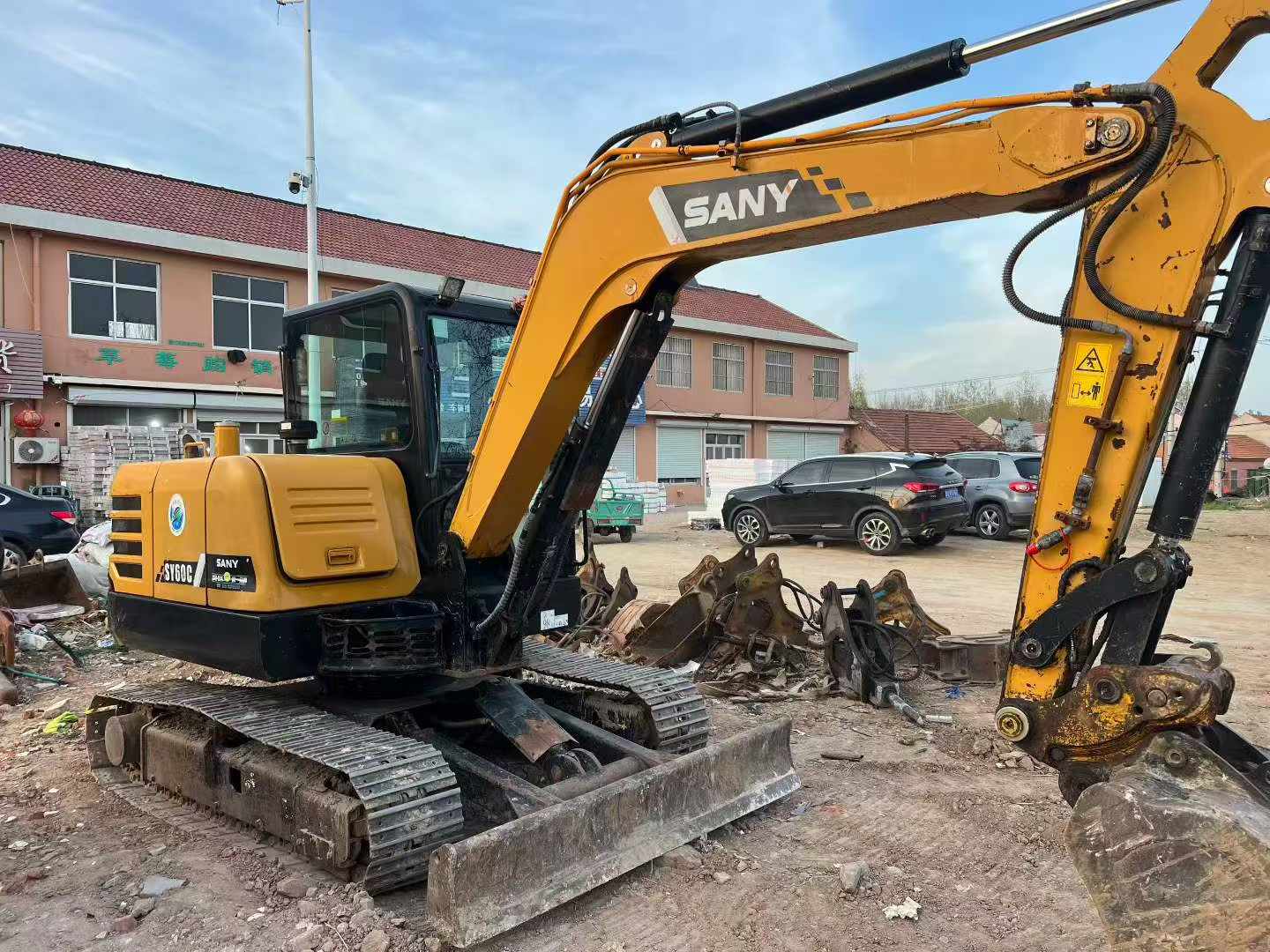Buy Sany SY55 Used Excavator / 4 Buy Sany SY55 Used Excavator / 4