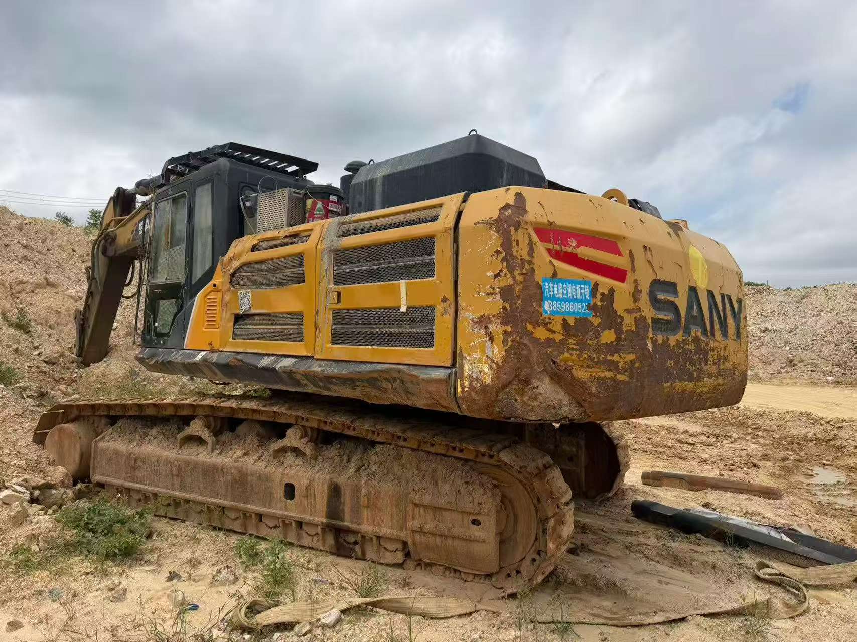 Buy Sany SY550H Used Excavator