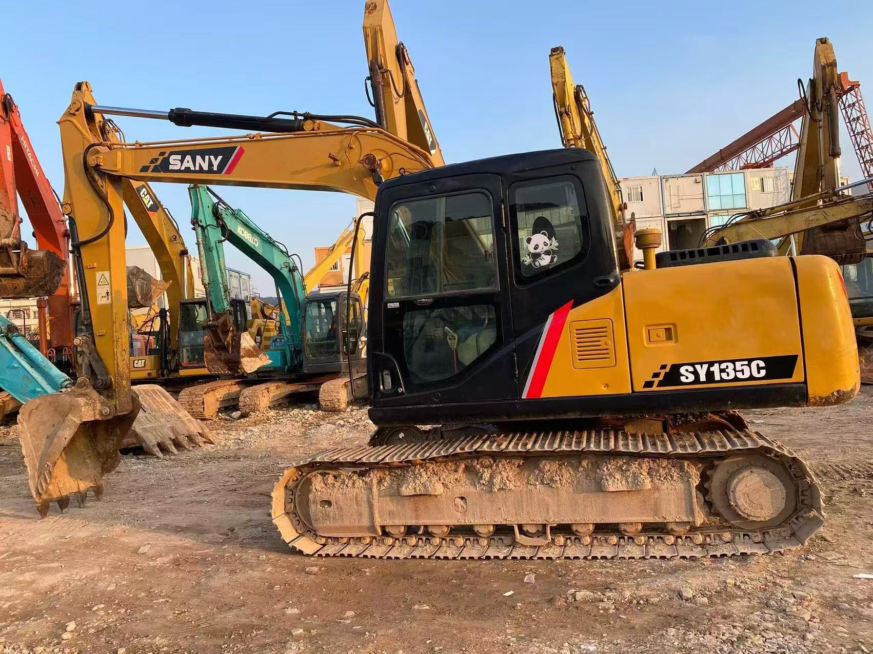 Buy Sany SY135 Used Excavator / 3 Buy Sany SY135 Used Excavator / 3