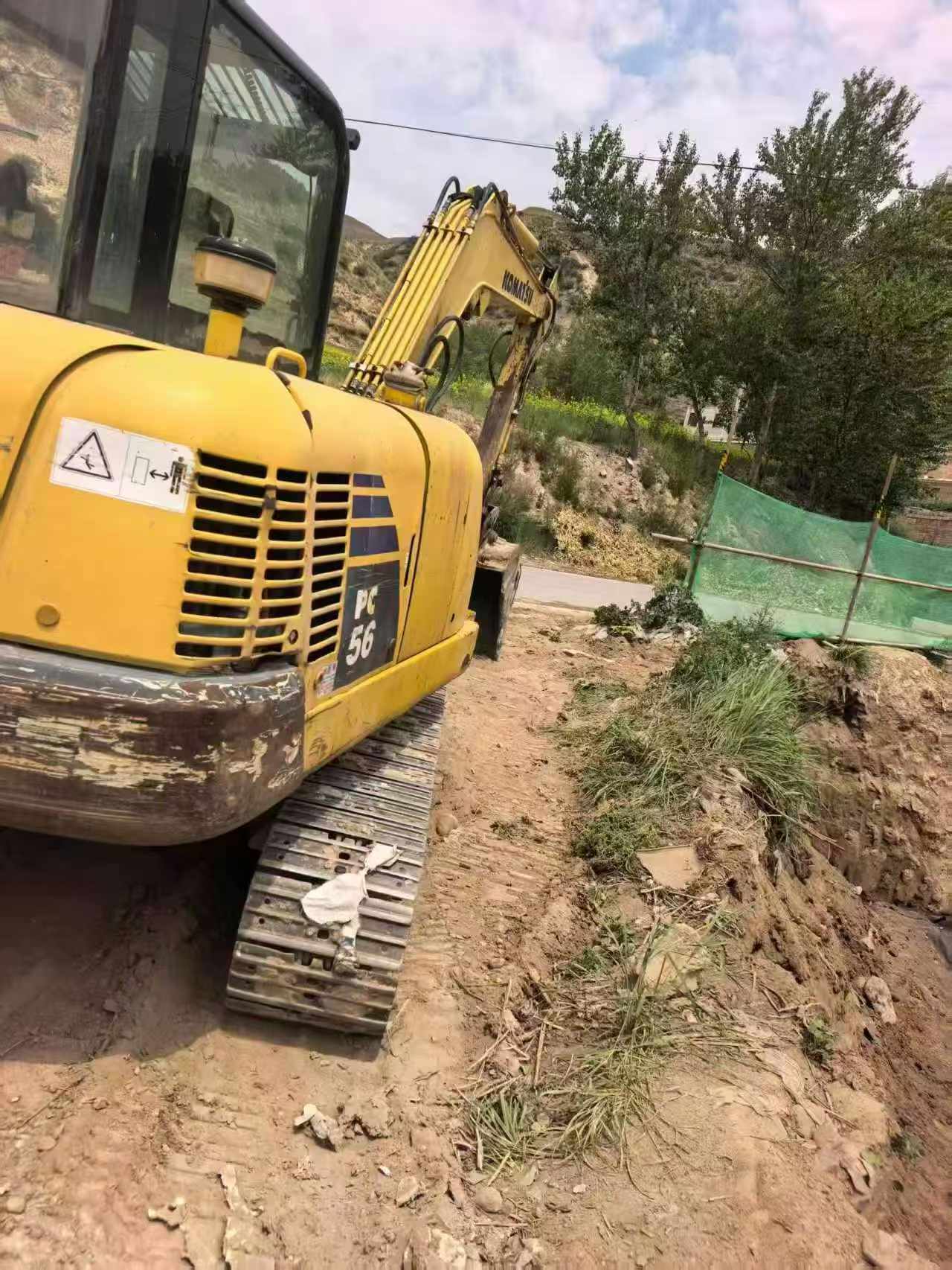 Buy Komatsu PC56-7 Used Excavator