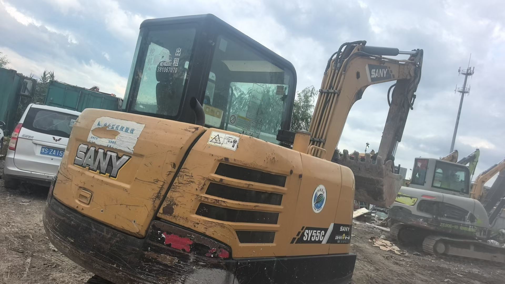 Buy Sany SY55 Used Excavator / 1