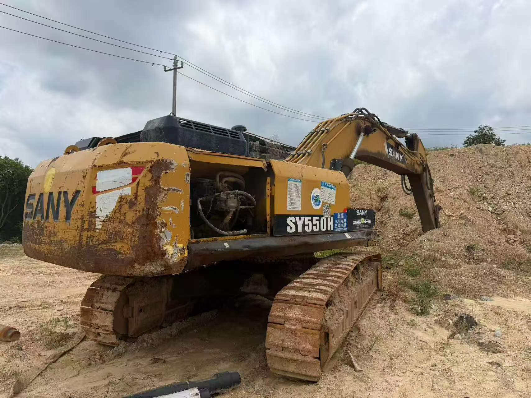 Buy Sany SY550H Used Excavator / 3