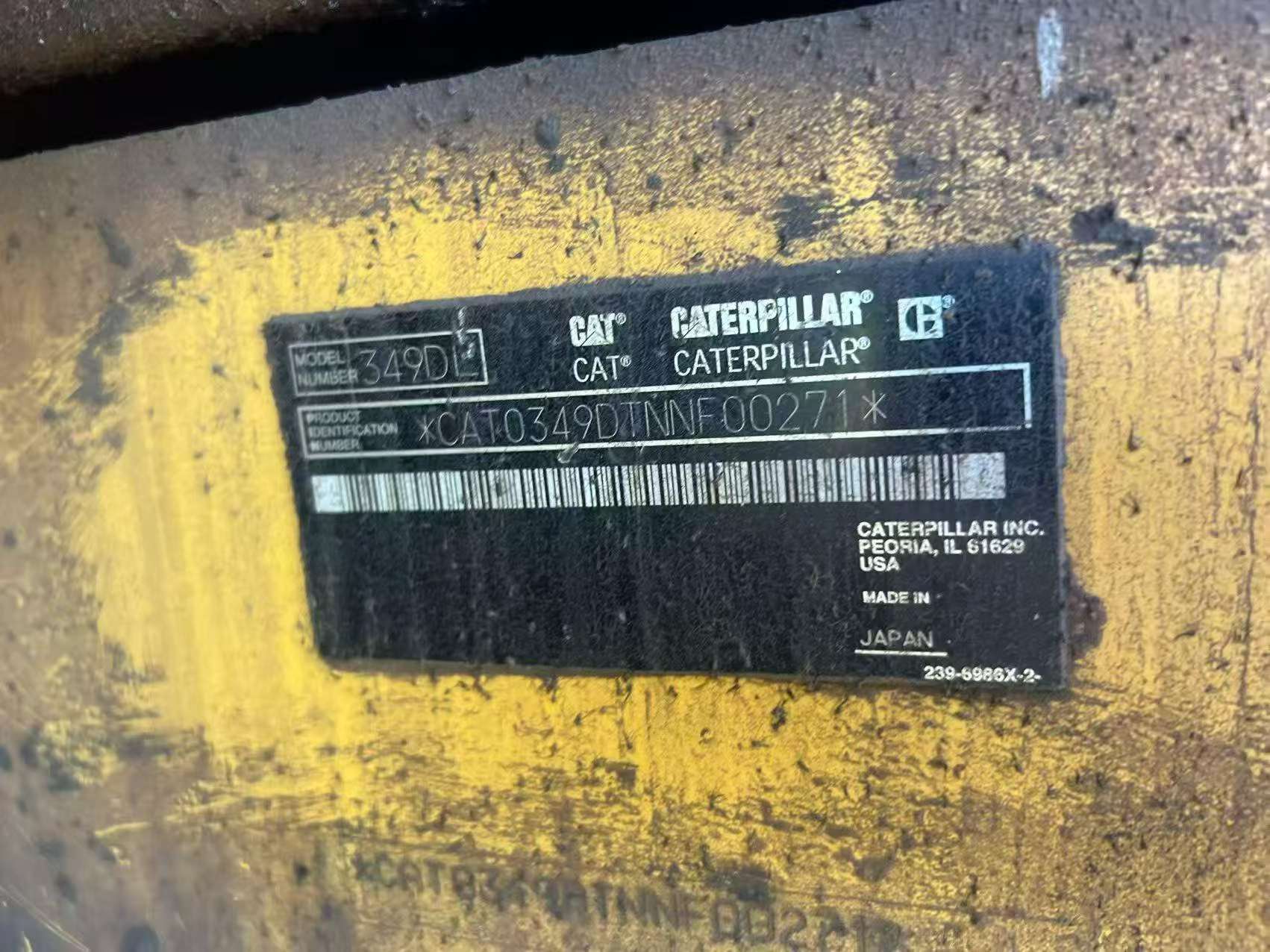 Buy Caterpillar 349E Used Excavator / 8 Buy Caterpillar 349E Used Excavator / 8