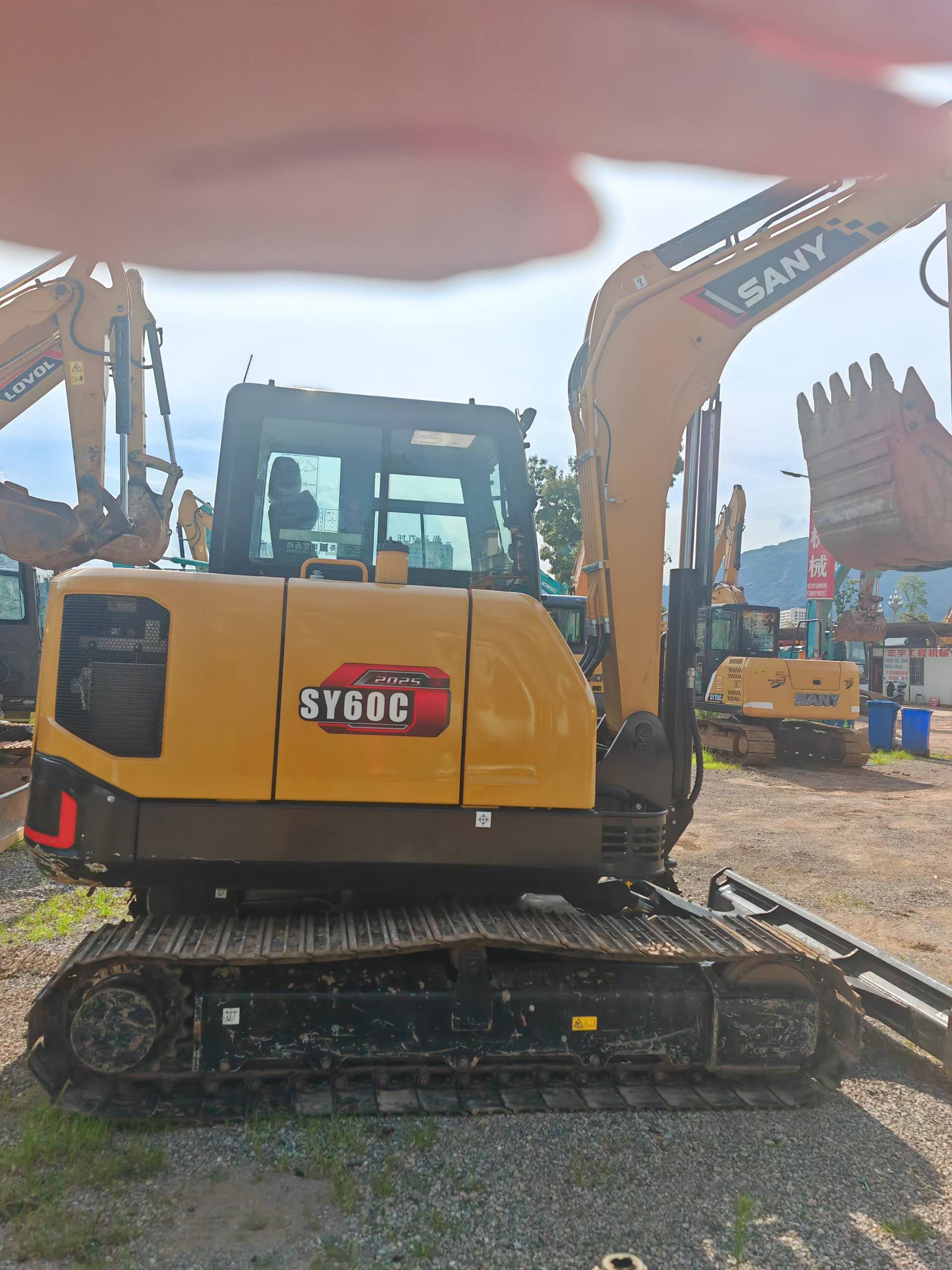 Buy Sany SY60 Used Excavator / 5