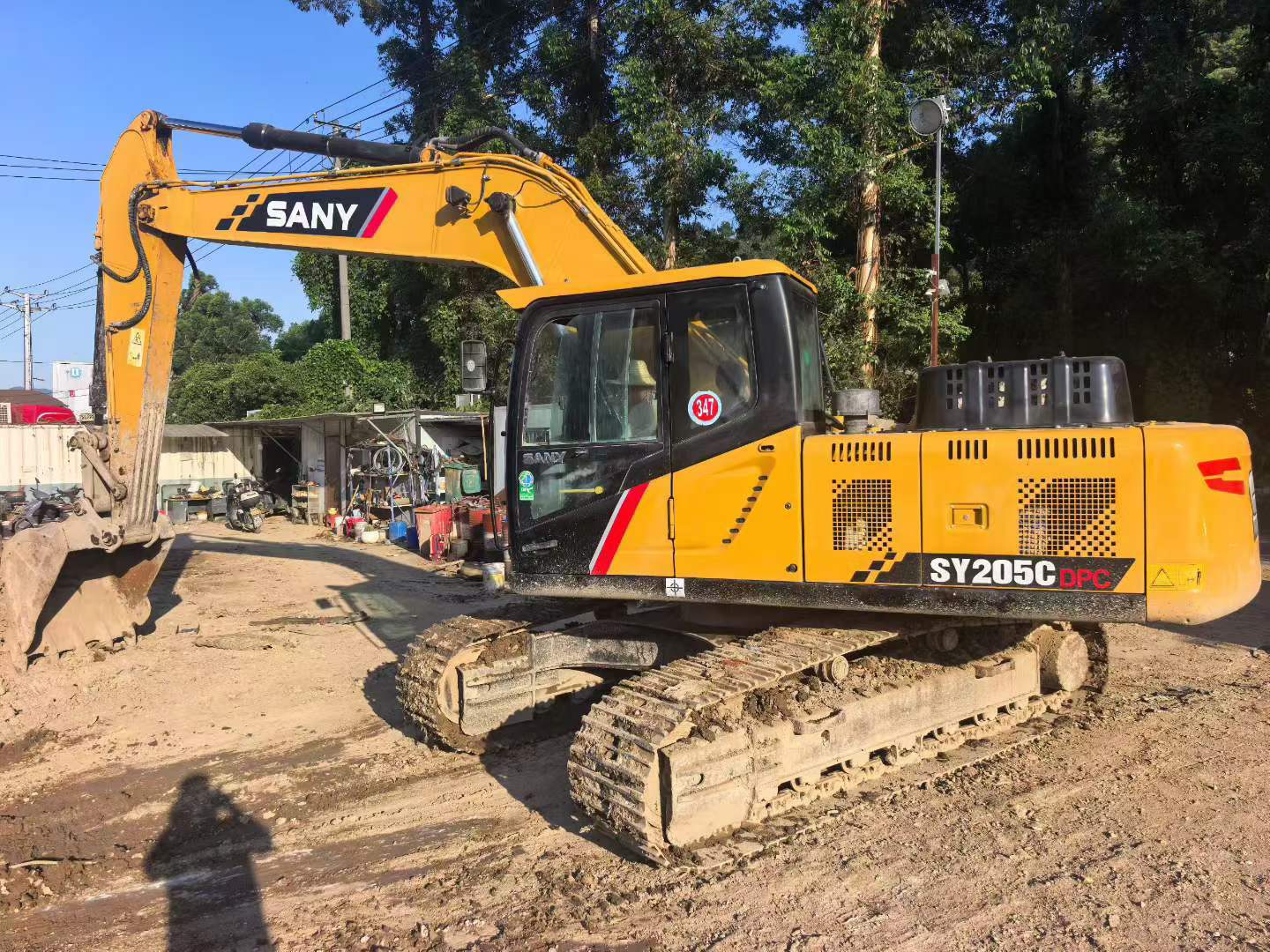 Купить Подержанный Экскаватор Sany SY205C / 3
