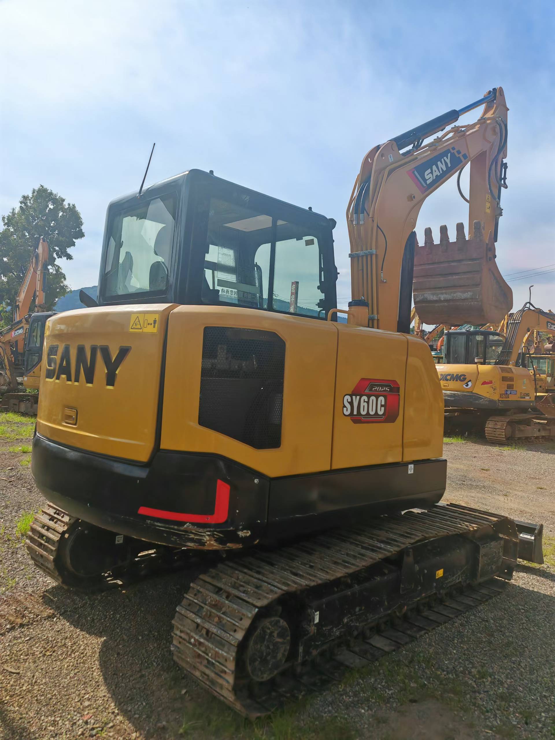 Buy Sany SY60 Used Excavator / 6