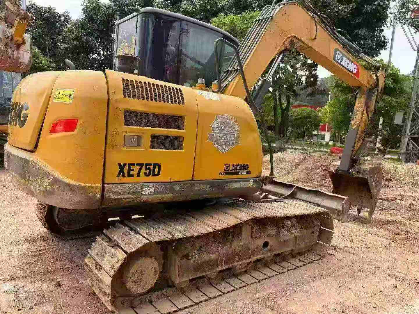 Buy XCMG XE75C Used Excavator / 9