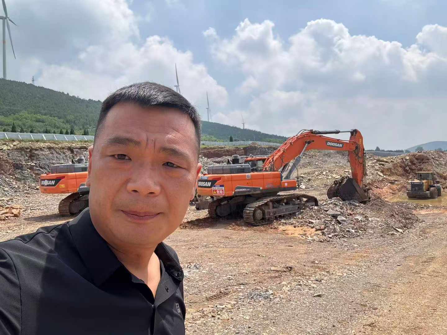 Buy Doosan DH500 Used Excavator / 1