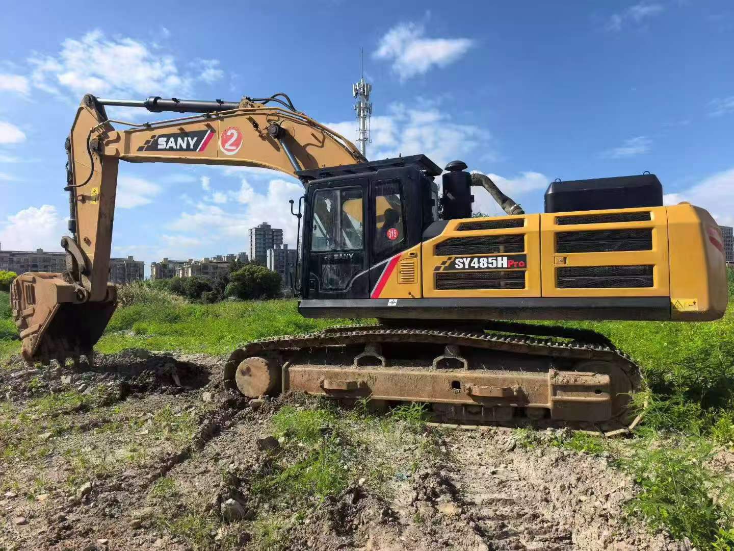 Buy Sany SY485C Used Excavator / 1