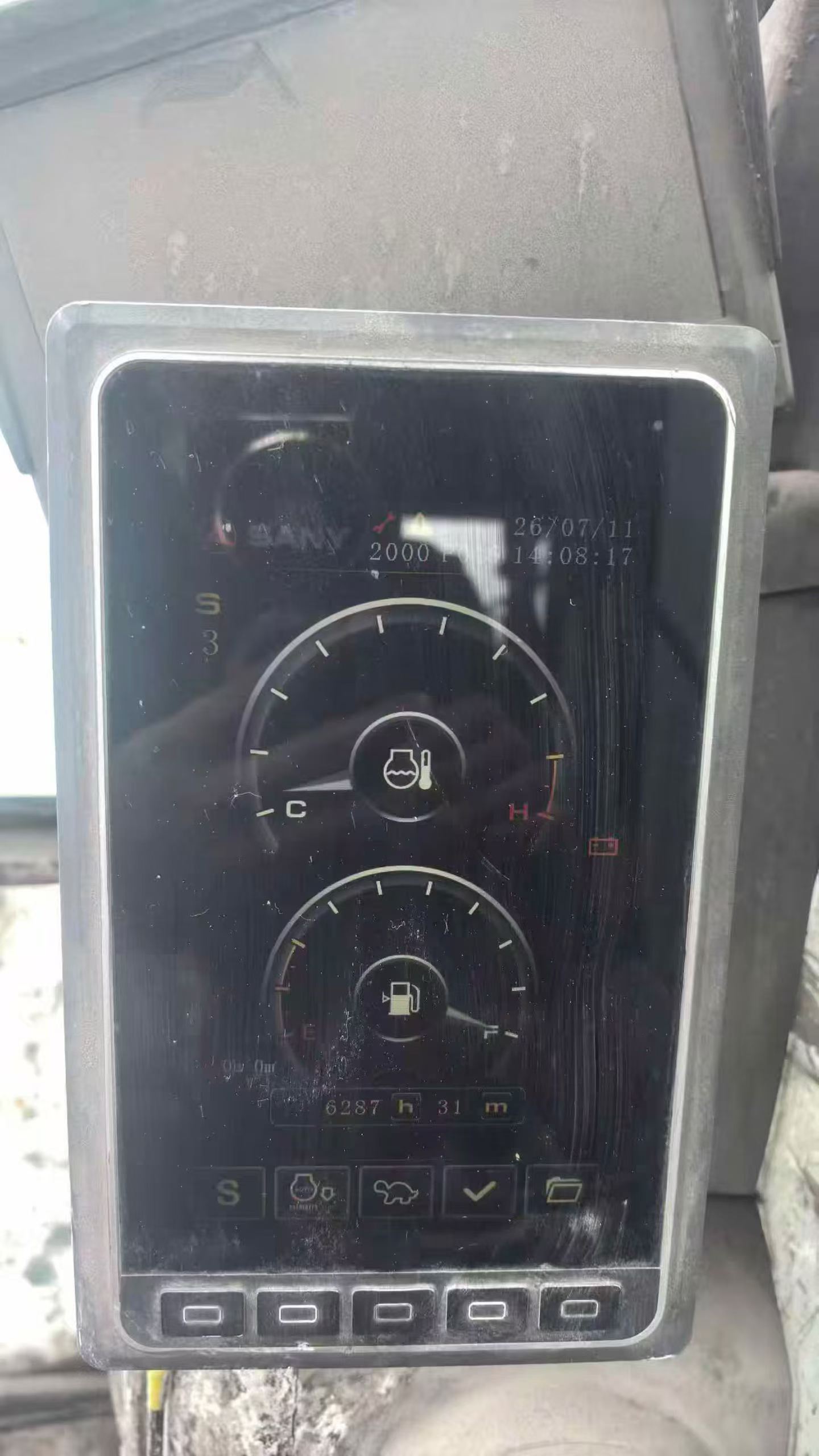 Buy Sany SY135 Used Excavator / 8