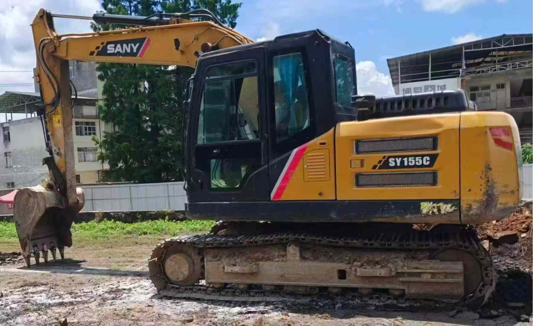 Buy Sany SY155C Used Excavator / 1