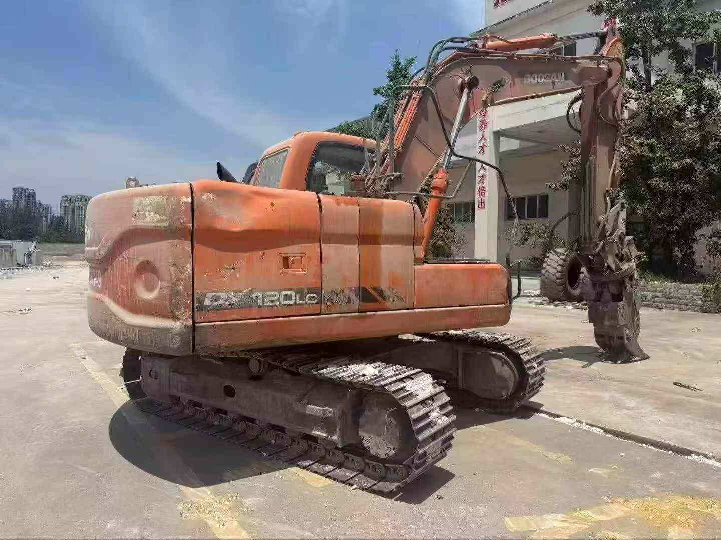 Acheter Doosan DX120 D'occasion Pelle