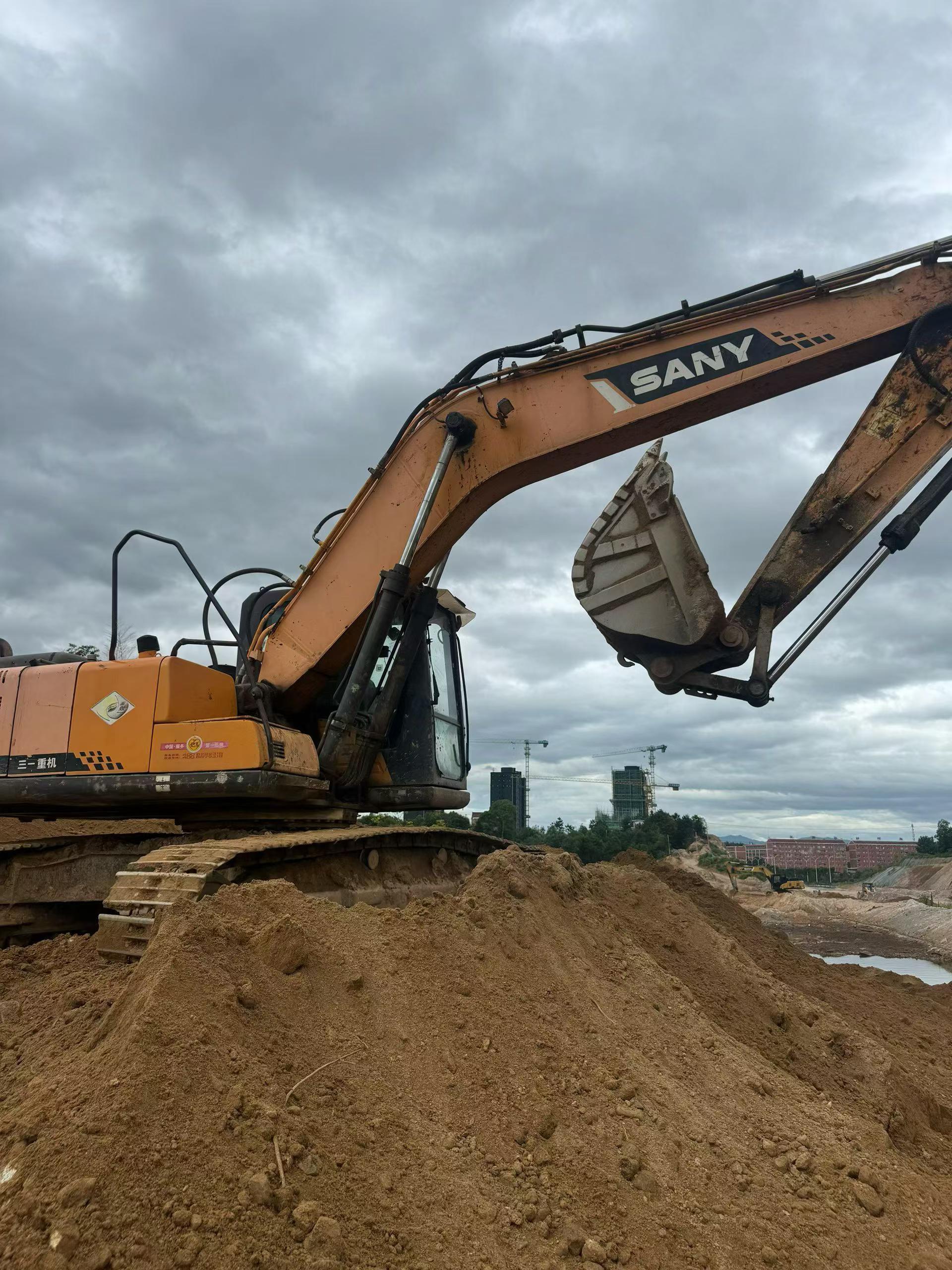 Buy Sany SY215C Used Excavator / 3