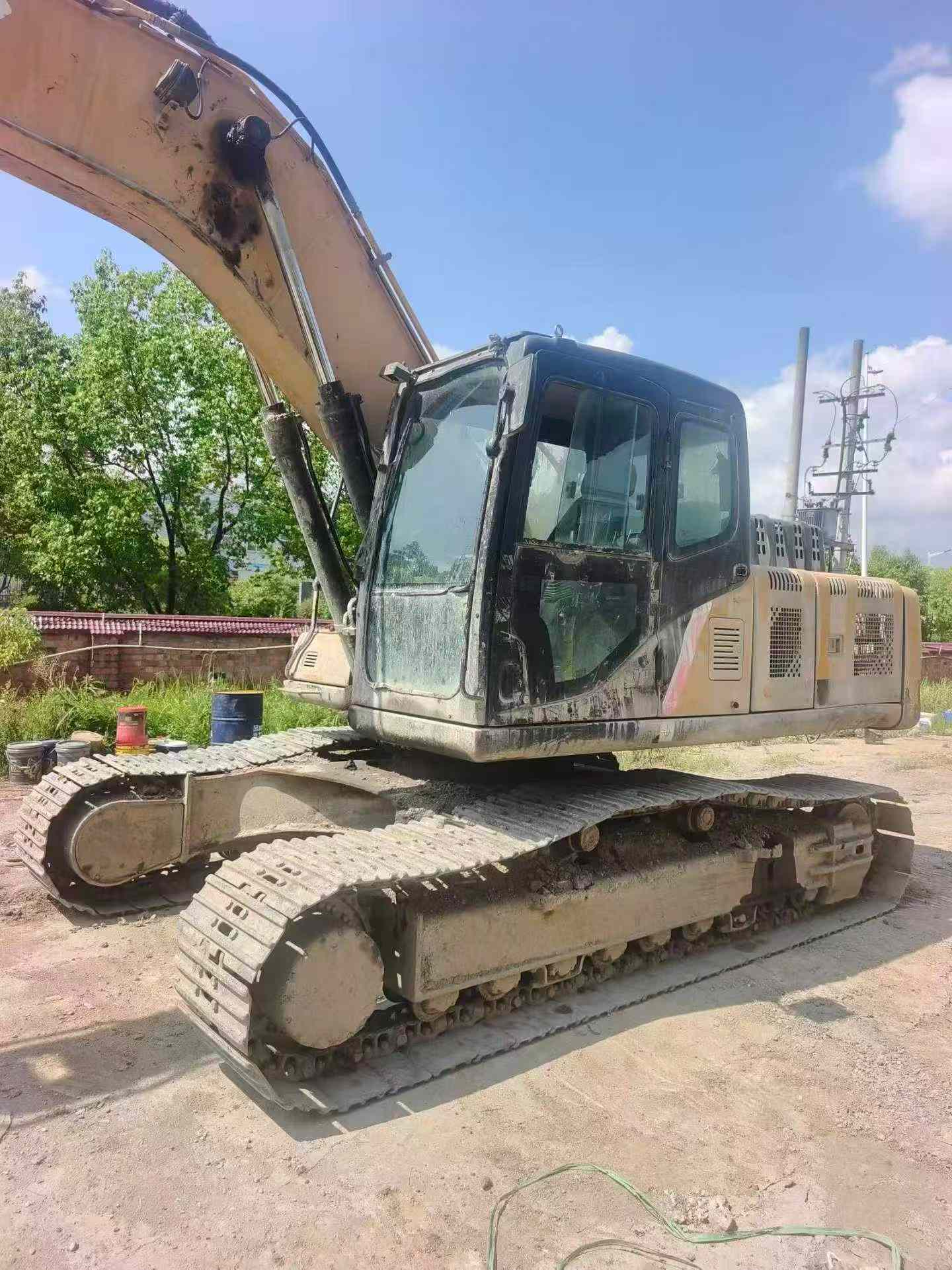 Buy Sany SY215C Used Excavator / 3