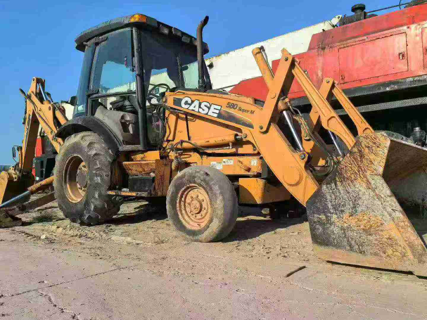 Buy Case 580SN Used Excavator / 2