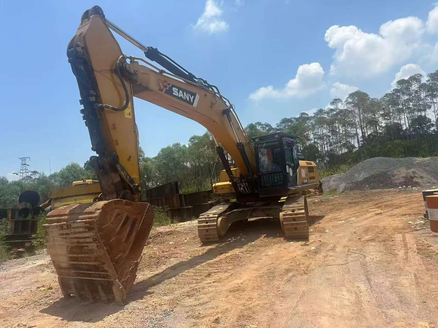 Buy Sany SY375H Used Excavator / 7