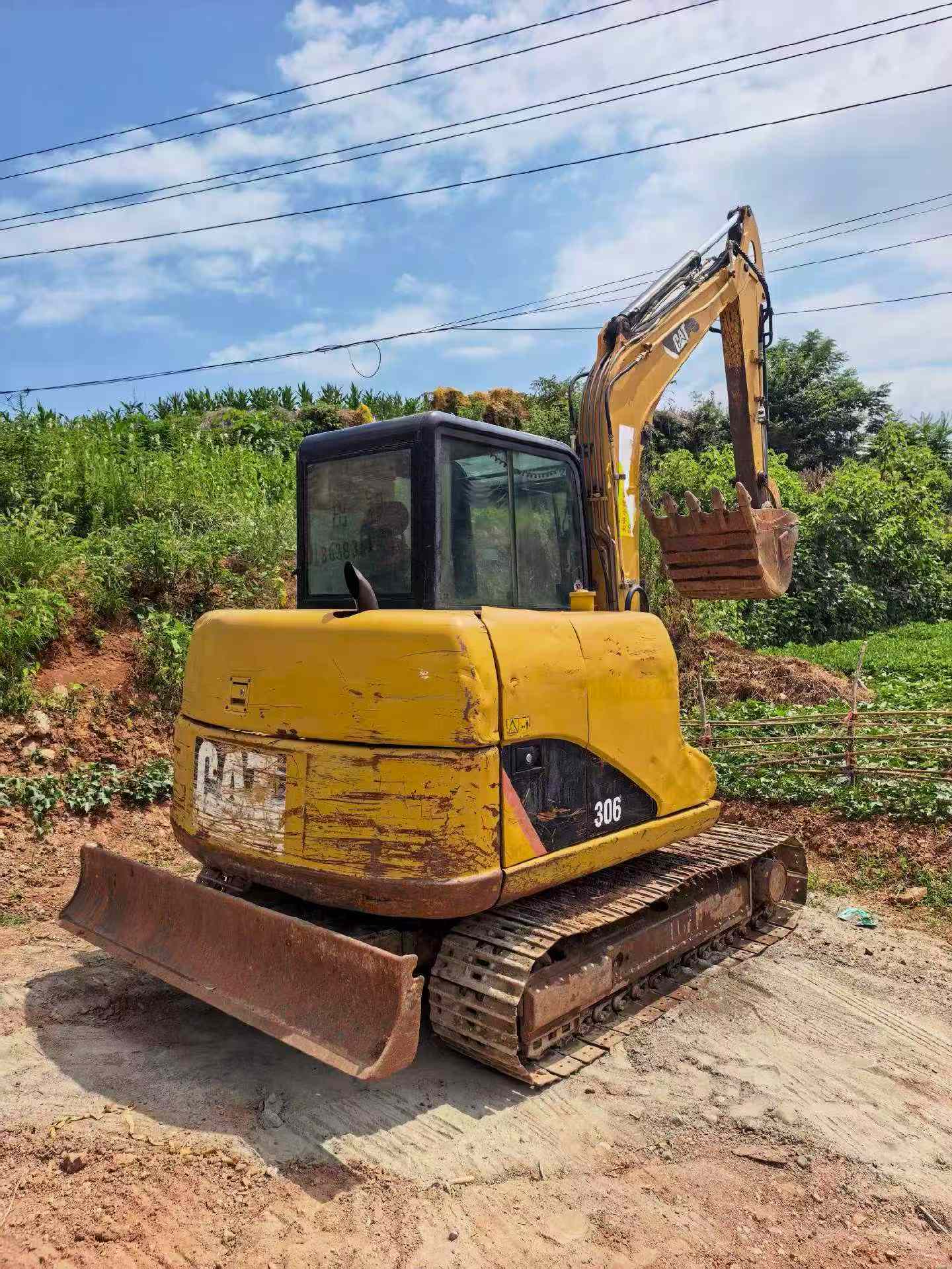 Buy Caterpillar 306D Used Excavator / 3