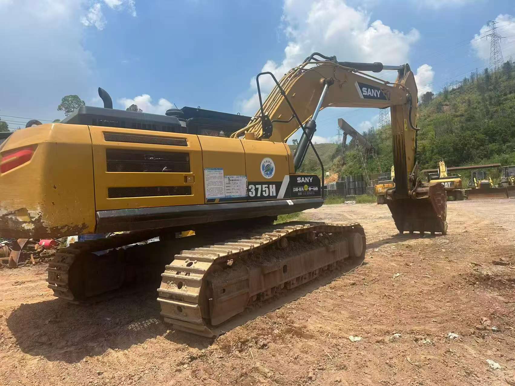 Buy Sany SY375H Used Excavator / 8