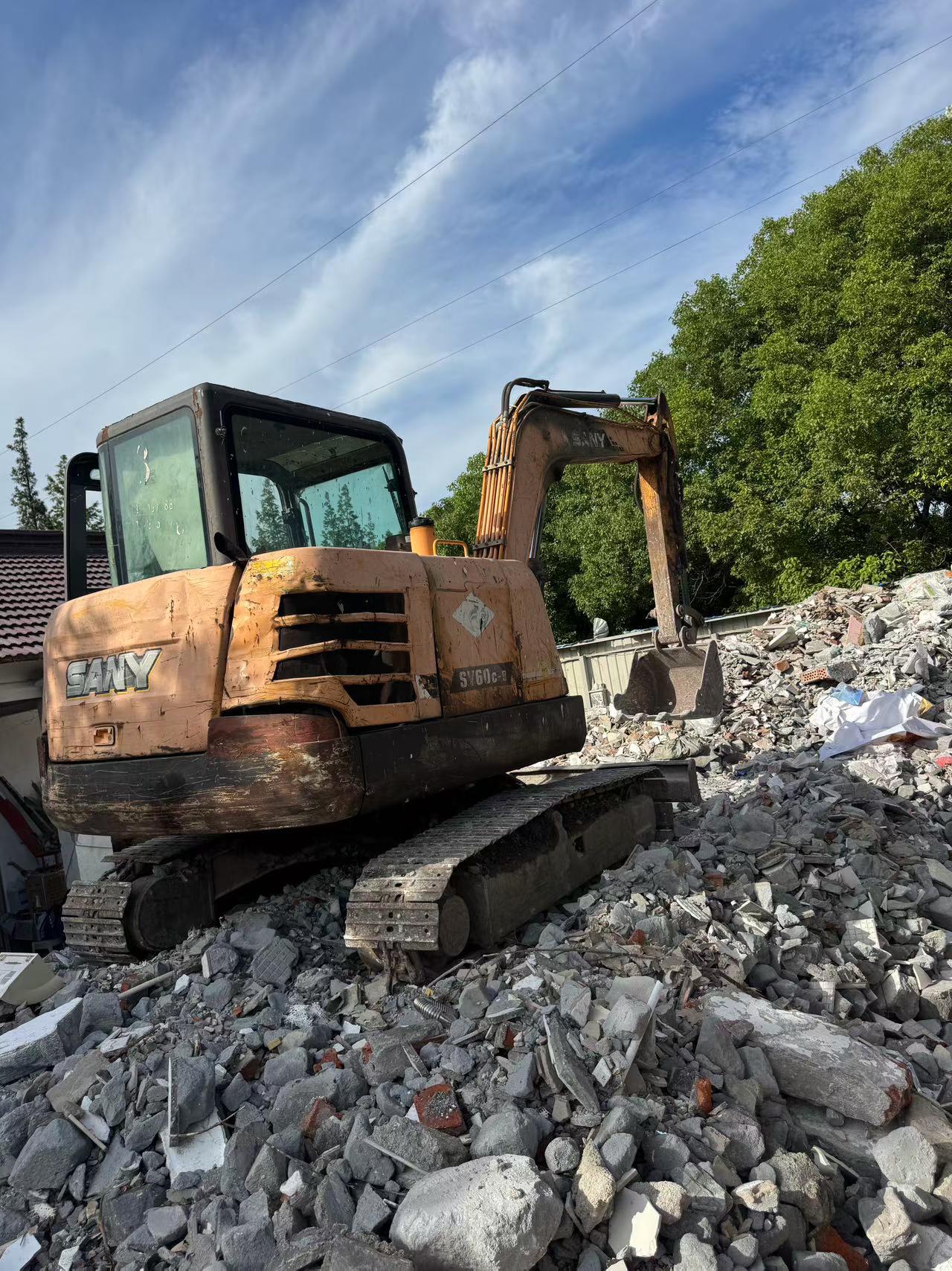 Buy Sany SY55 Used Excavator / 2 Buy Sany SY55 Used Excavator / 2