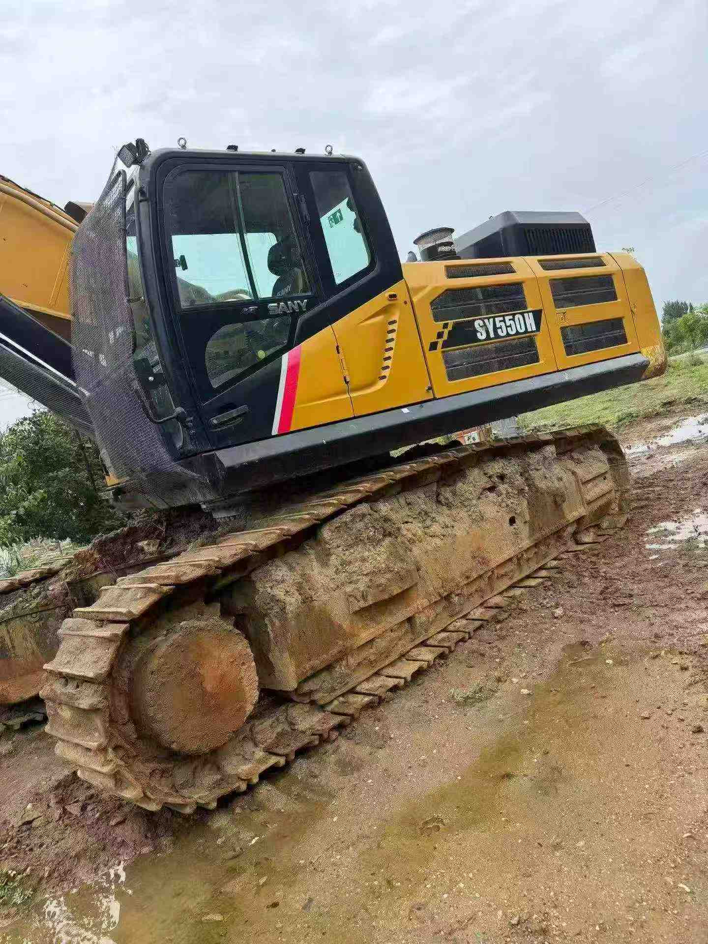 Buy Sany SY550H Used Excavator / 6