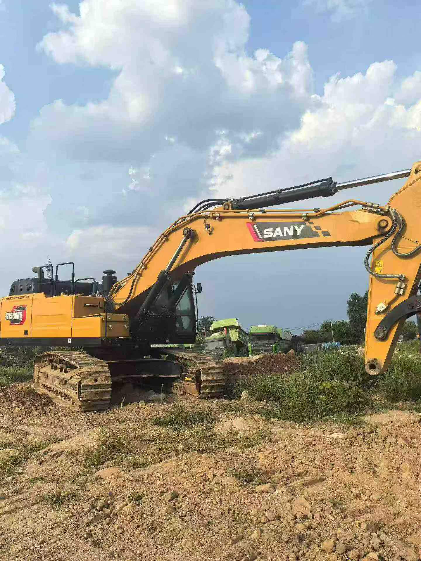شراء حفارة Sany SY550H مستعملة / 2 شراء حفارة Sany SY550H مستعملة / 2