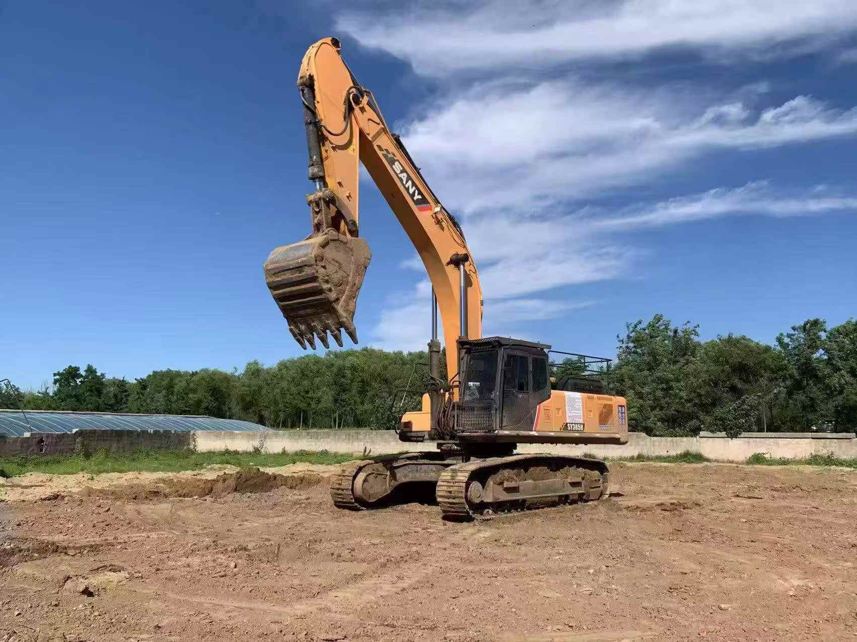 Buy Sany SY385H-9 Used Excavator
