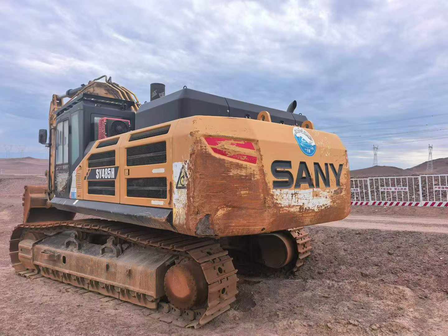 Buy Sany SY485C Used Excavator / 1