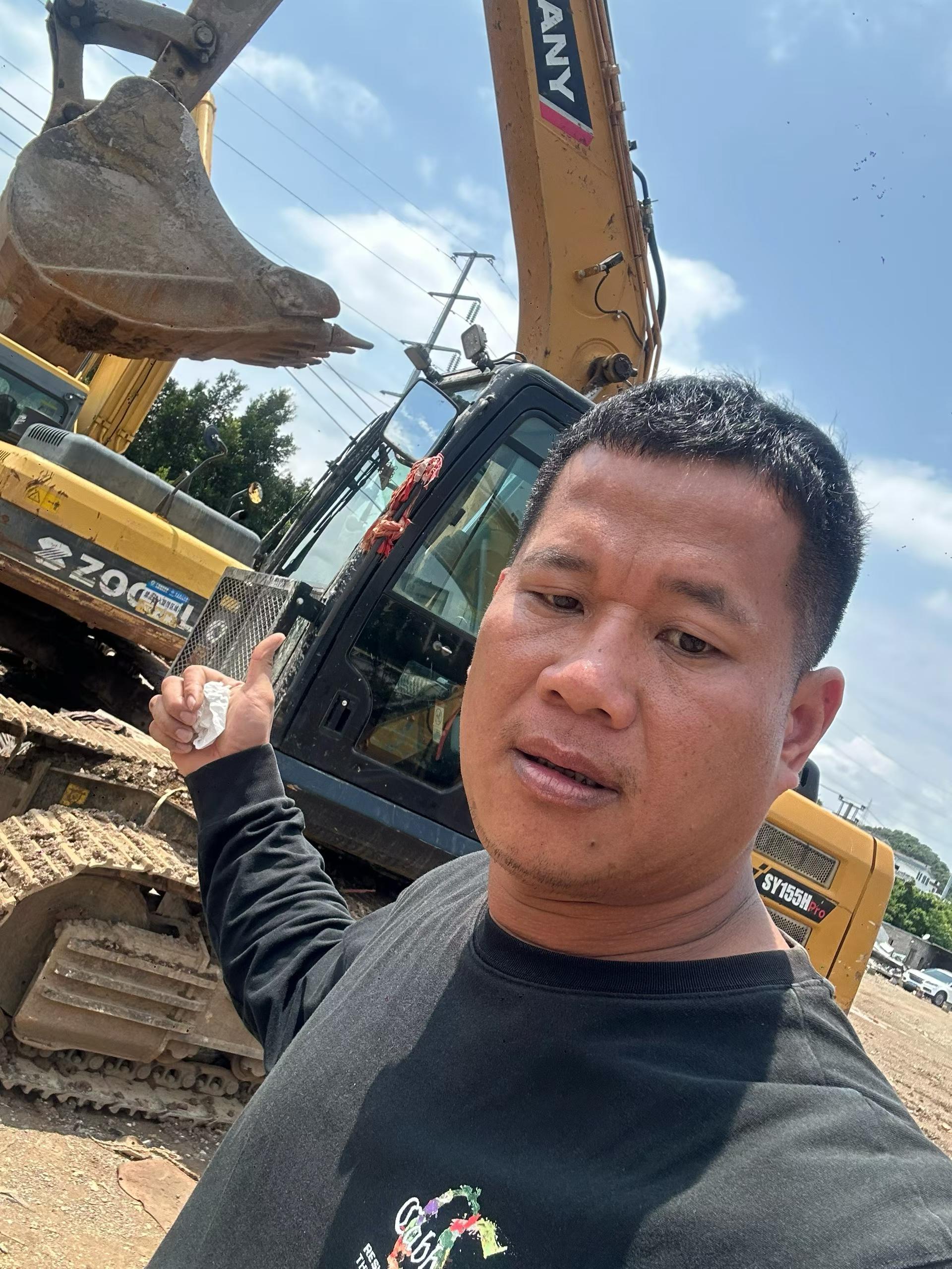 Buy Sany SY155C Used Excavator / 1