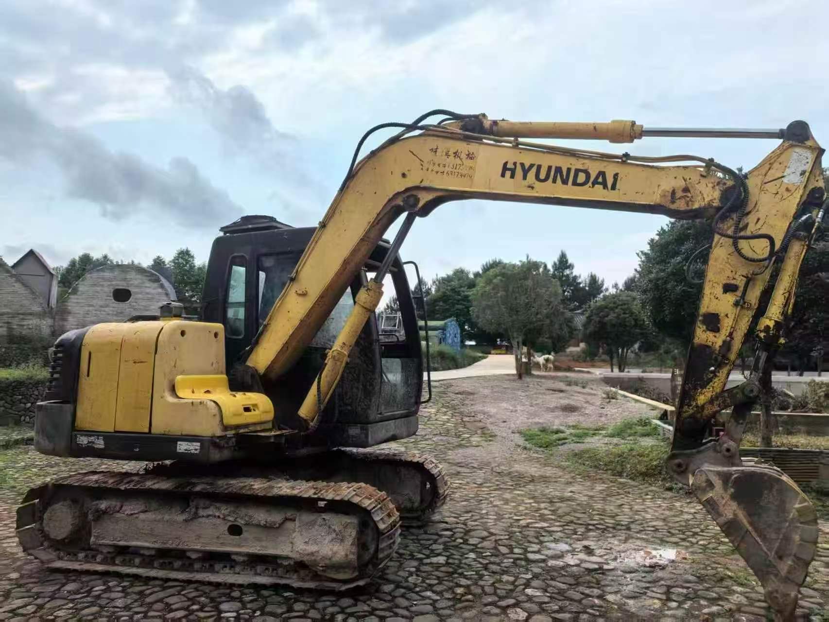 Buy Hyundai R80-7 Used Excavator / 1