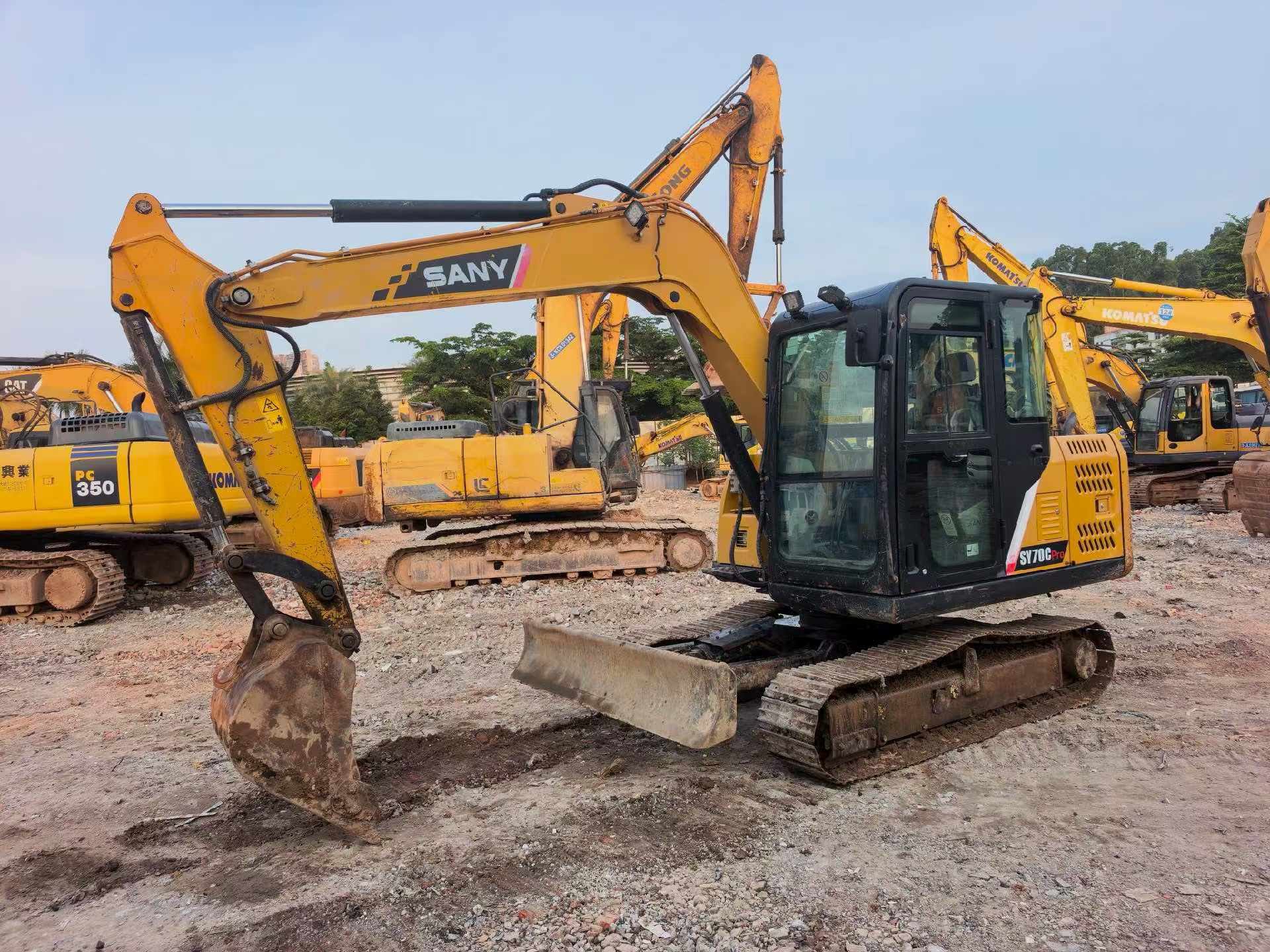 Buy Sany SY70C Used Excavator / 4