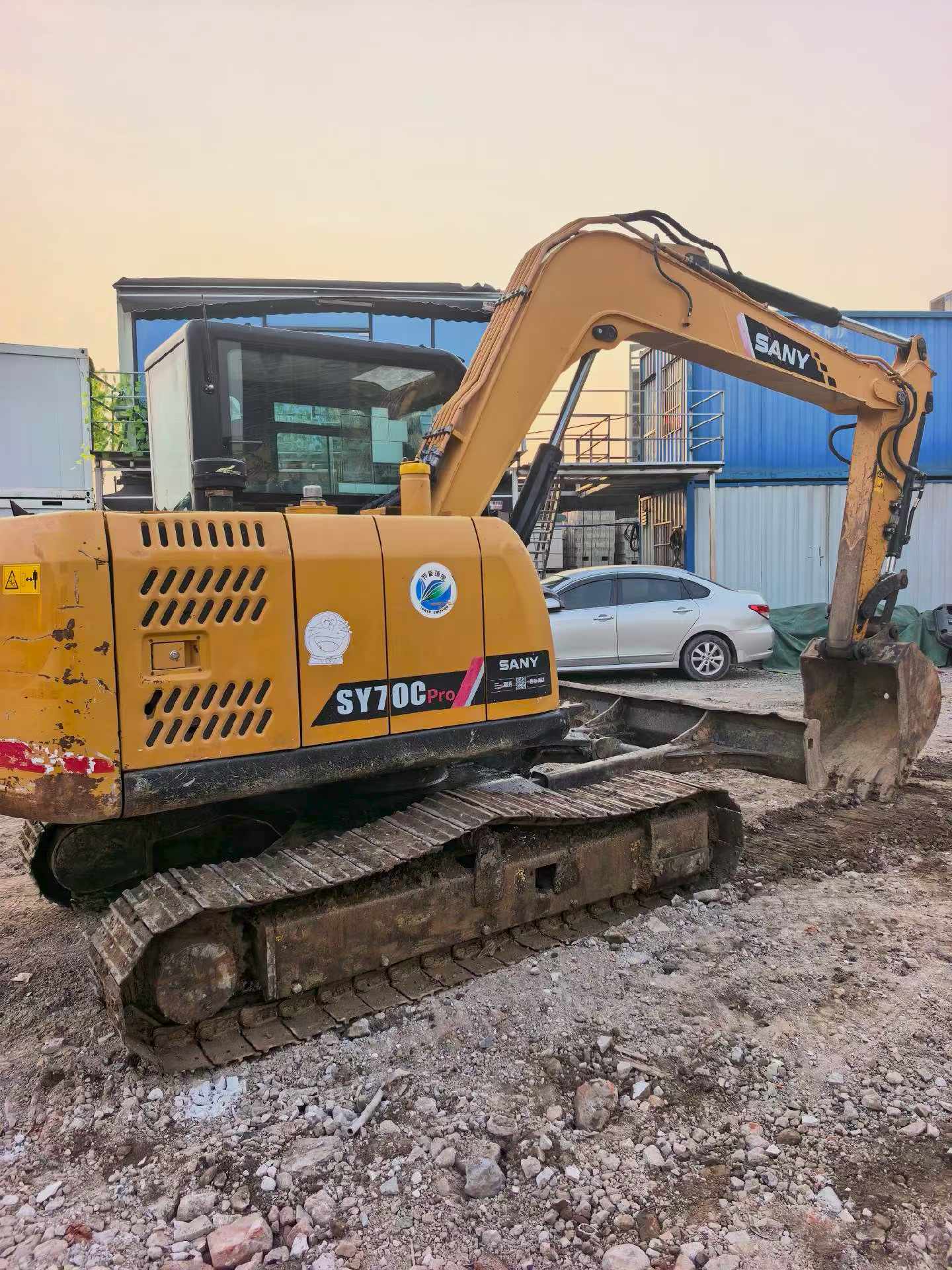 Buy Sany SY70C Used Excavator / 2