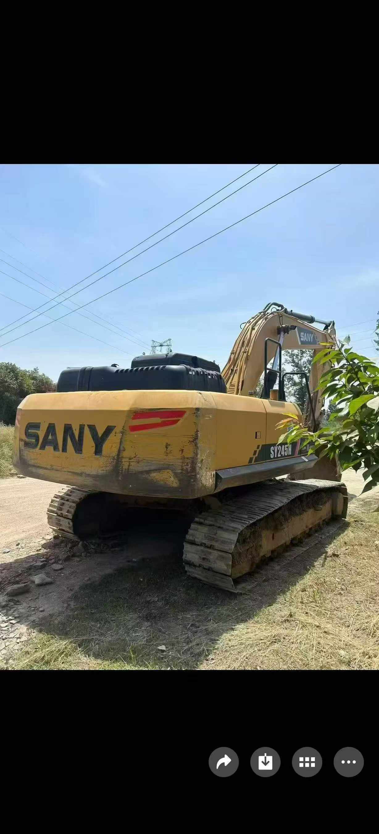 Buy Sany SY245H Used Excavator / 1