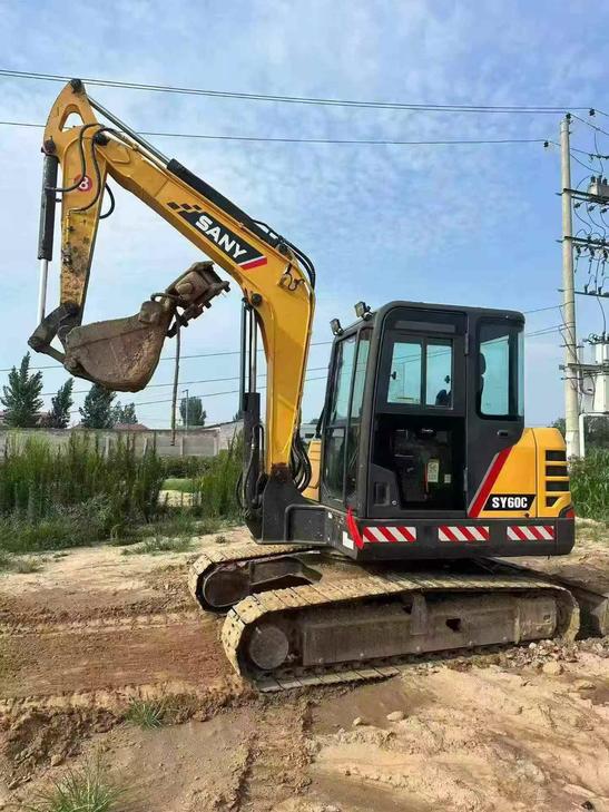 Buy Sany SY60 Used Excavator / 1