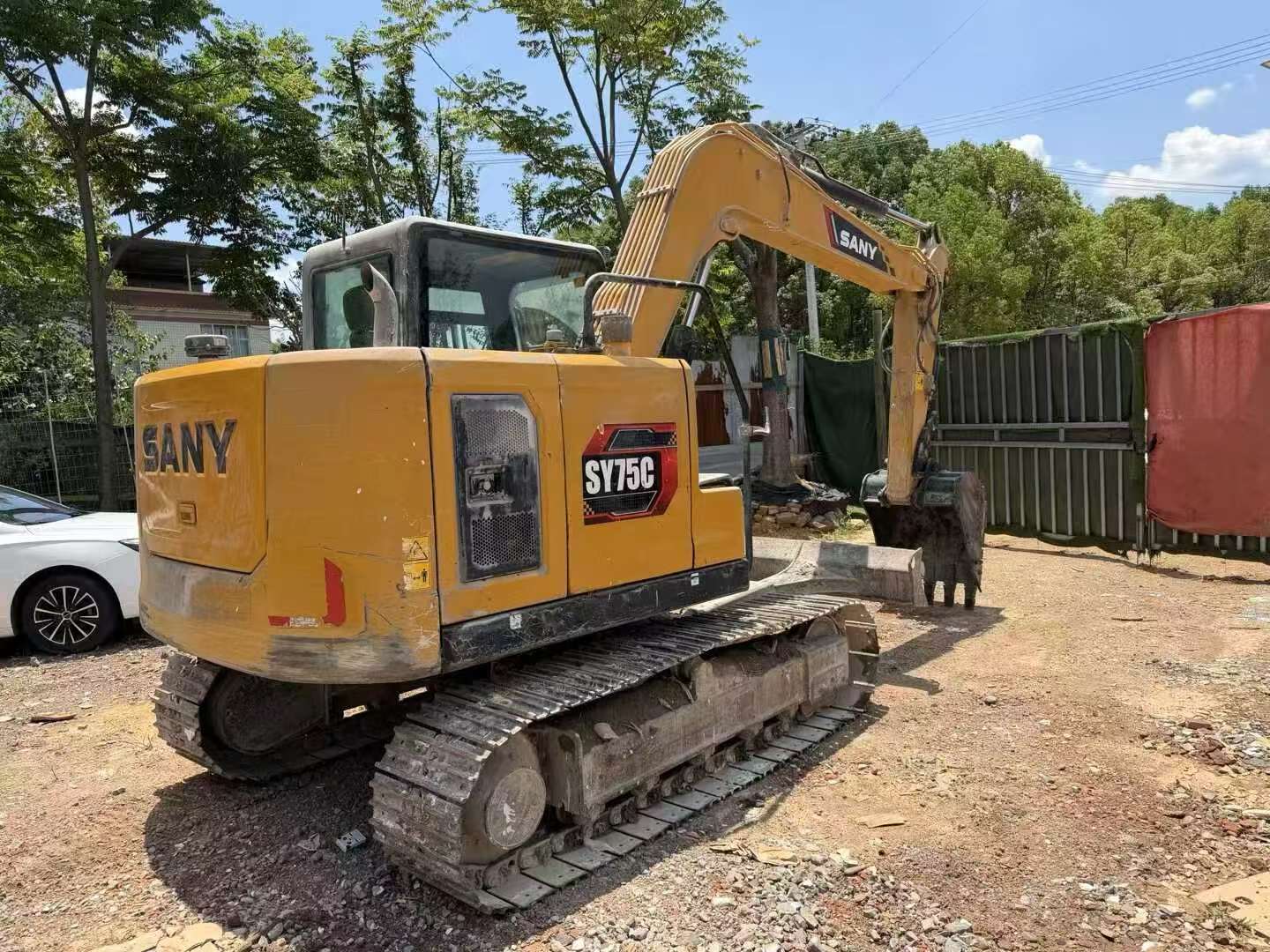 Buy Sany SY75 Used Excavator / 1