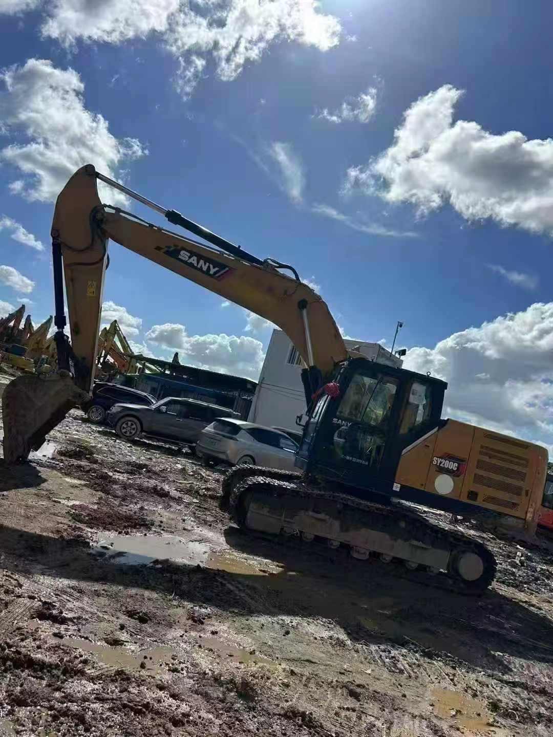 Buy Sany SY200C Used Excavator / 4