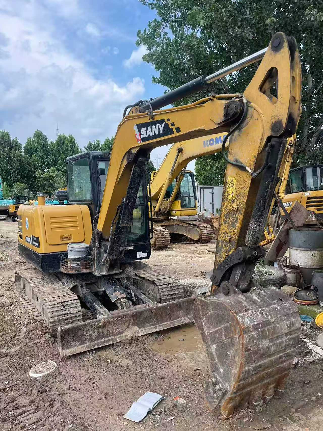 Buy Sany SY55 Used Excavator / 1