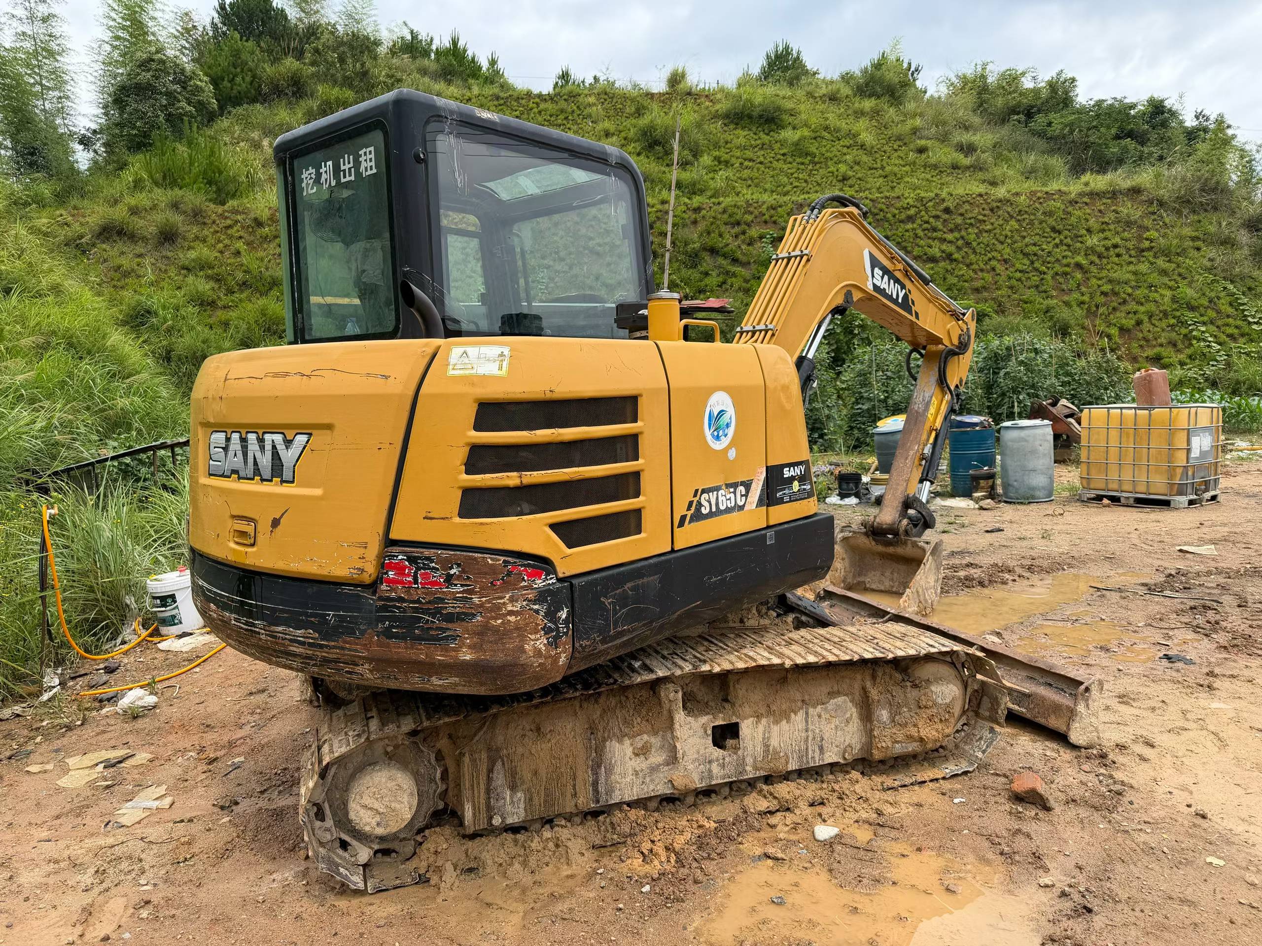 Buy Sany SY55 Used Excavator / 1
