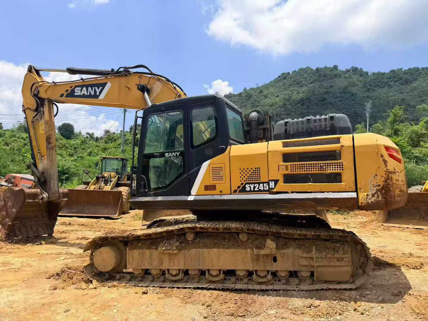 Buy Sany SY245H Used Excavator / 1