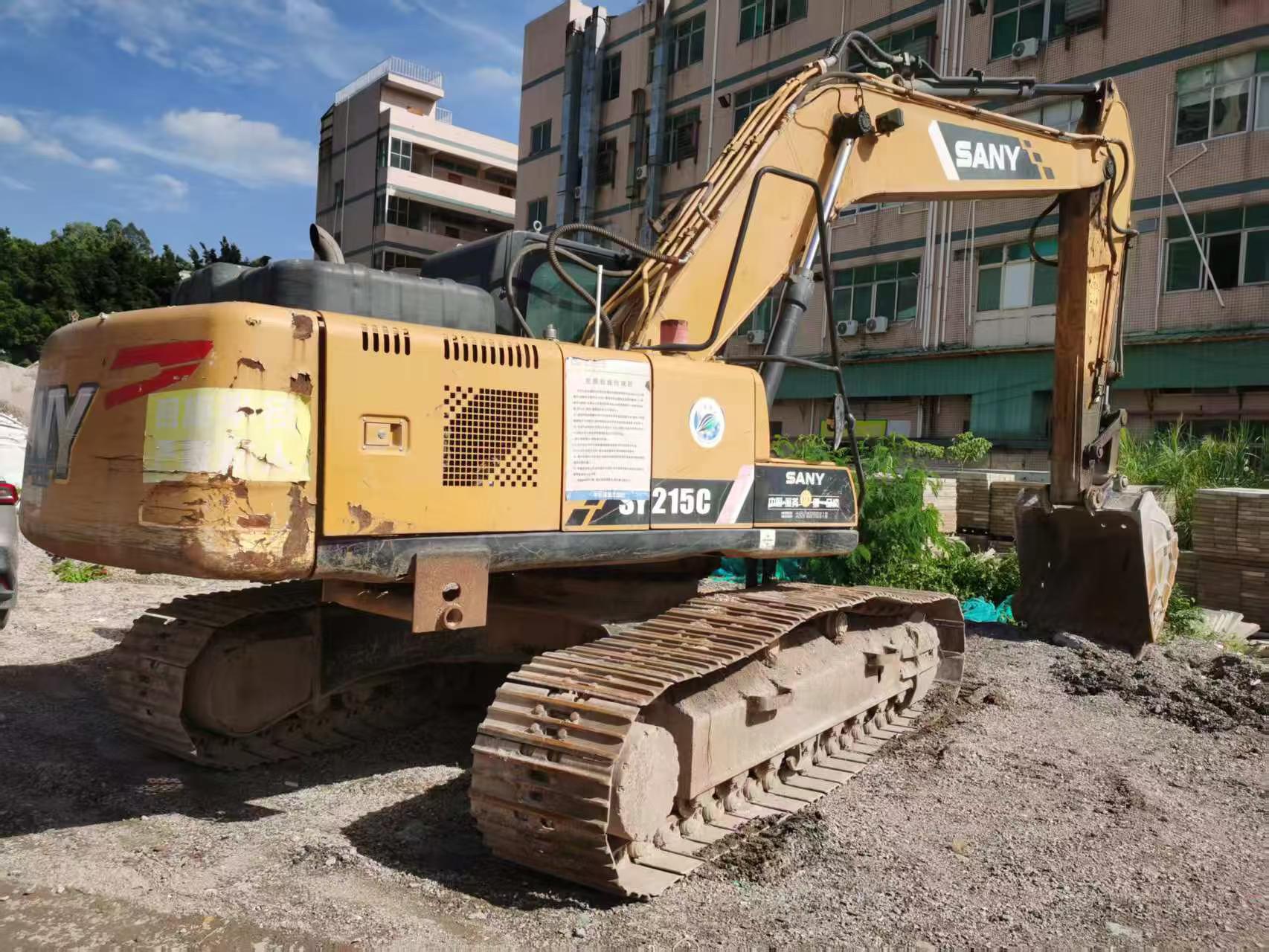 Buy Sany SY215C Used Excavator / 4